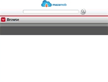 Tablet Screenshot of mazamob.net